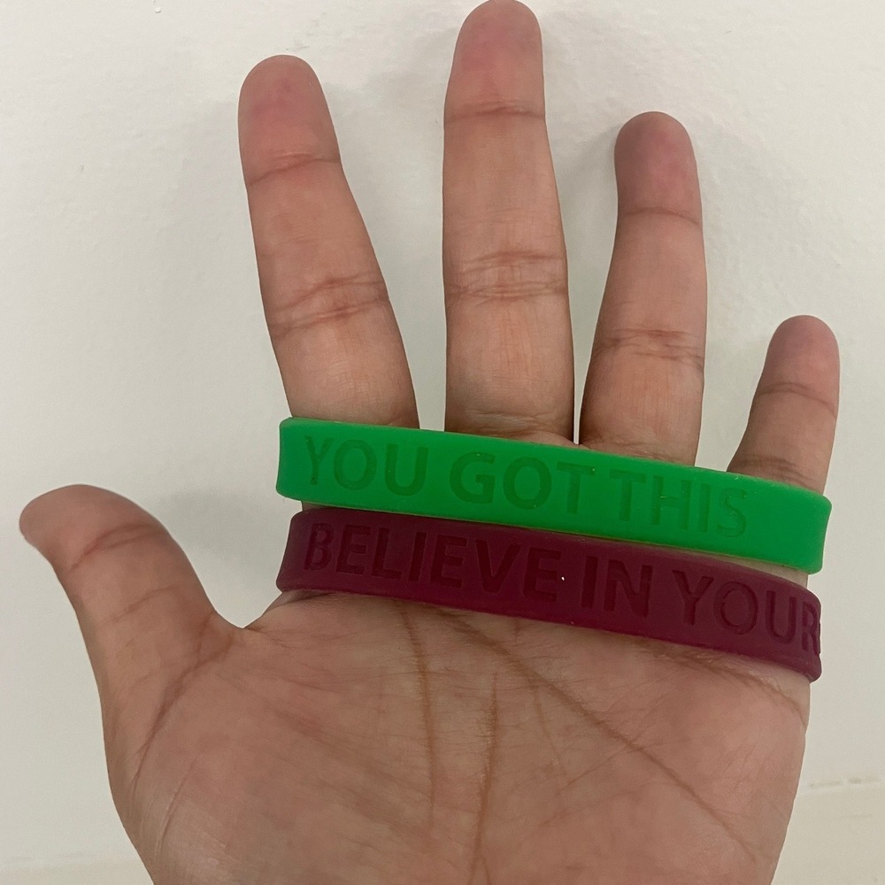 Motivational Inspirational Silicone Wristbands YOU GOT THIS BELIEVE IN YOURSELF